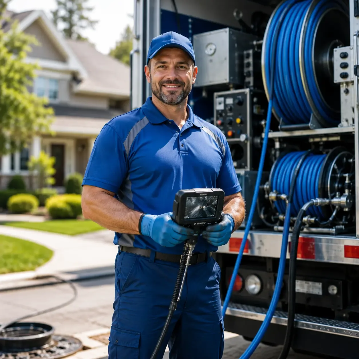 Local outdoor drain cleaning specialists in El Indio, TX